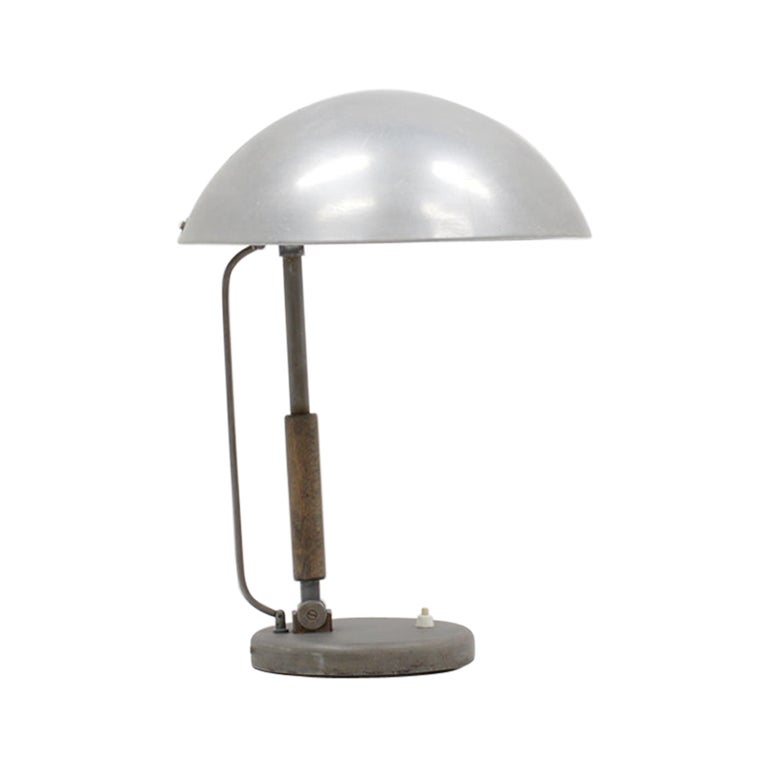 Bauhaus Desk Light by Karl Trabert for Schanzenbach und Co. 30s Germany For Sale