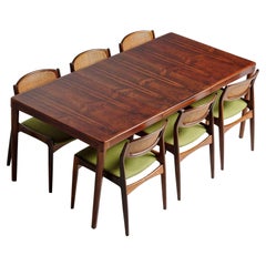 Used HW Klein Dining Table for Bramin Denmark 1960