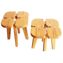 Lisa Johansson-Pape Pine Clover Stools