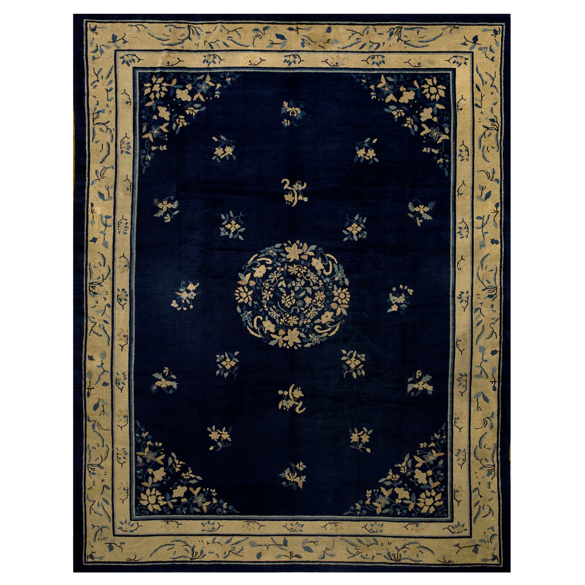 Ancien Pekingien chinois 9' 2"" x 11' 8""