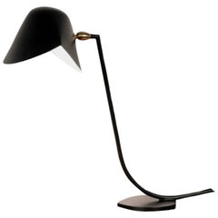 Serge Mouille Antony Desk Lamp in Black