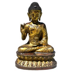 Large Gilt Bronze Buddha Young Shakyimuni Statue 29 Lb