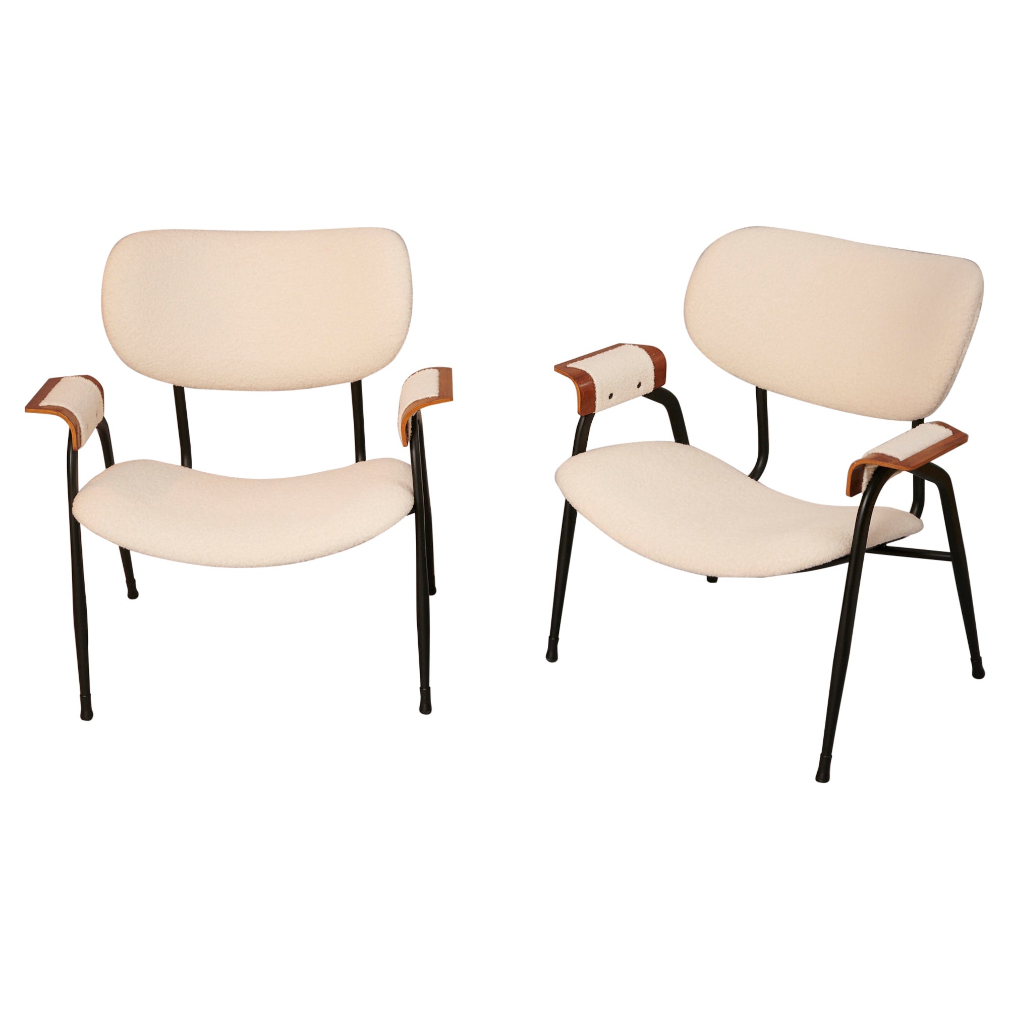 Pair of Gastone Rinaldi Mid Century Chairs, Italy, C1950