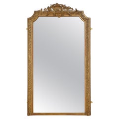 Antique Gilded Wall Mirror