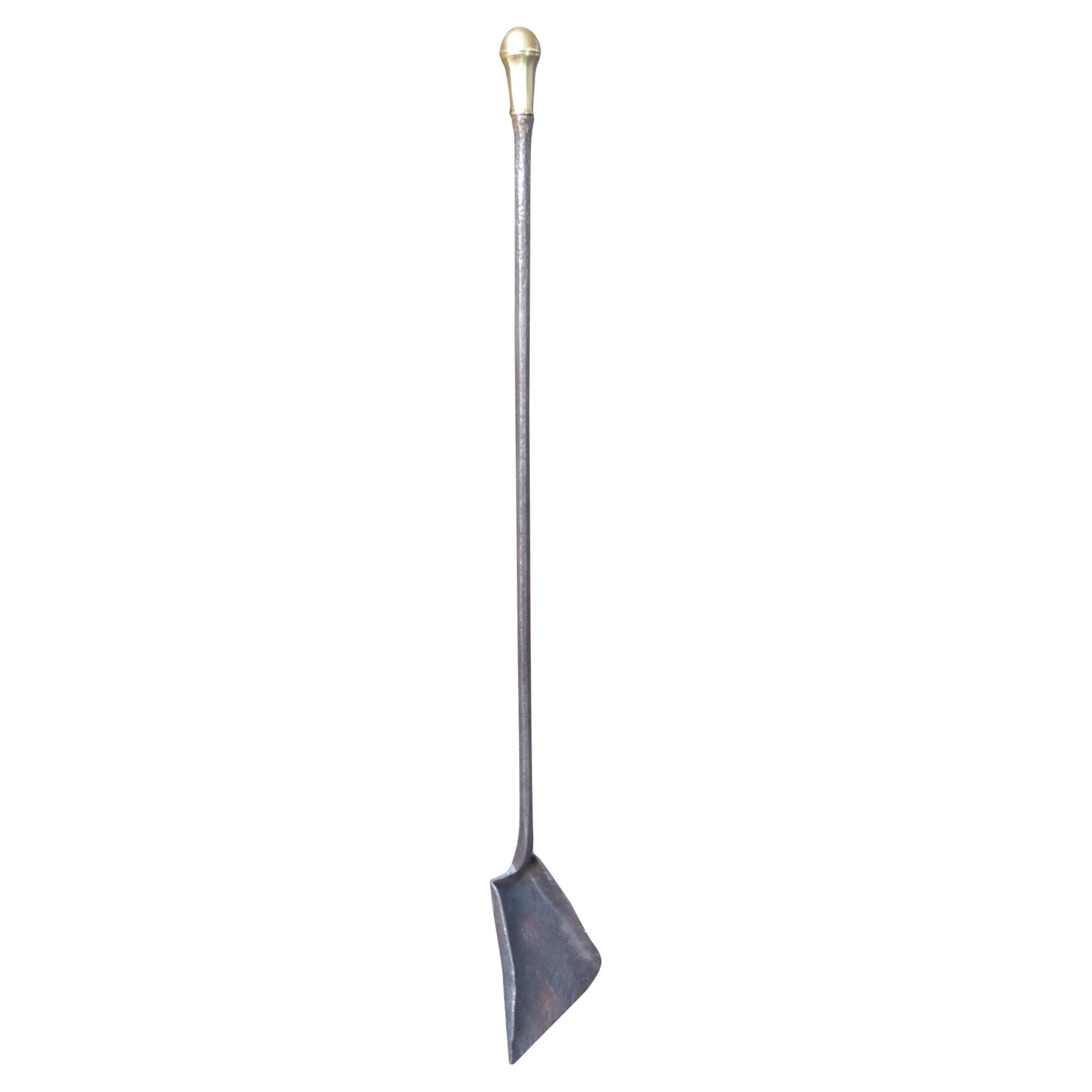 17th - 18th Century French Fireplace Shovel or Fire Shovel