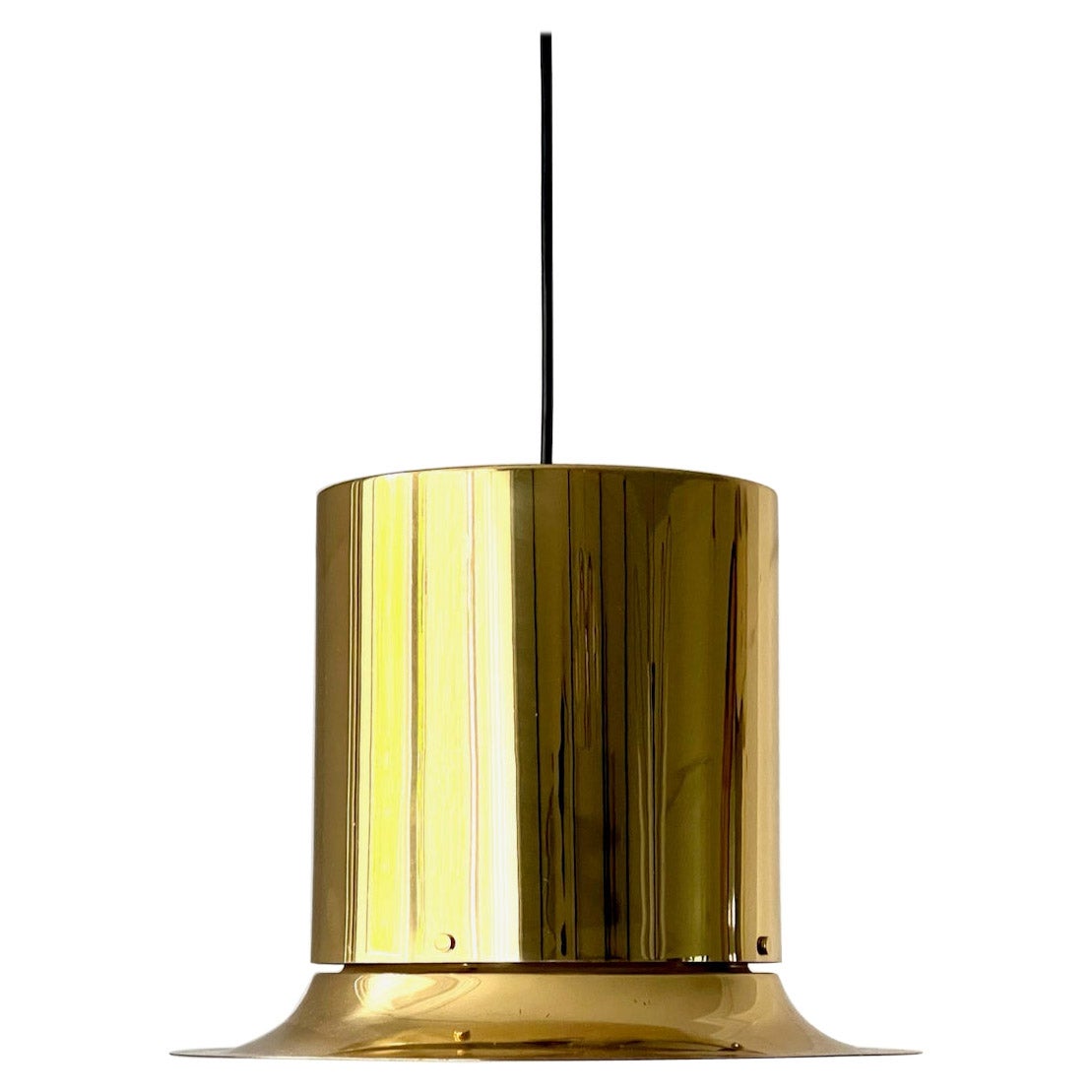 Brass Pendant Light by Hans Agne Jakobsson, Sweden For Sale