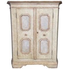 18th Century Venetian Painted Armoire