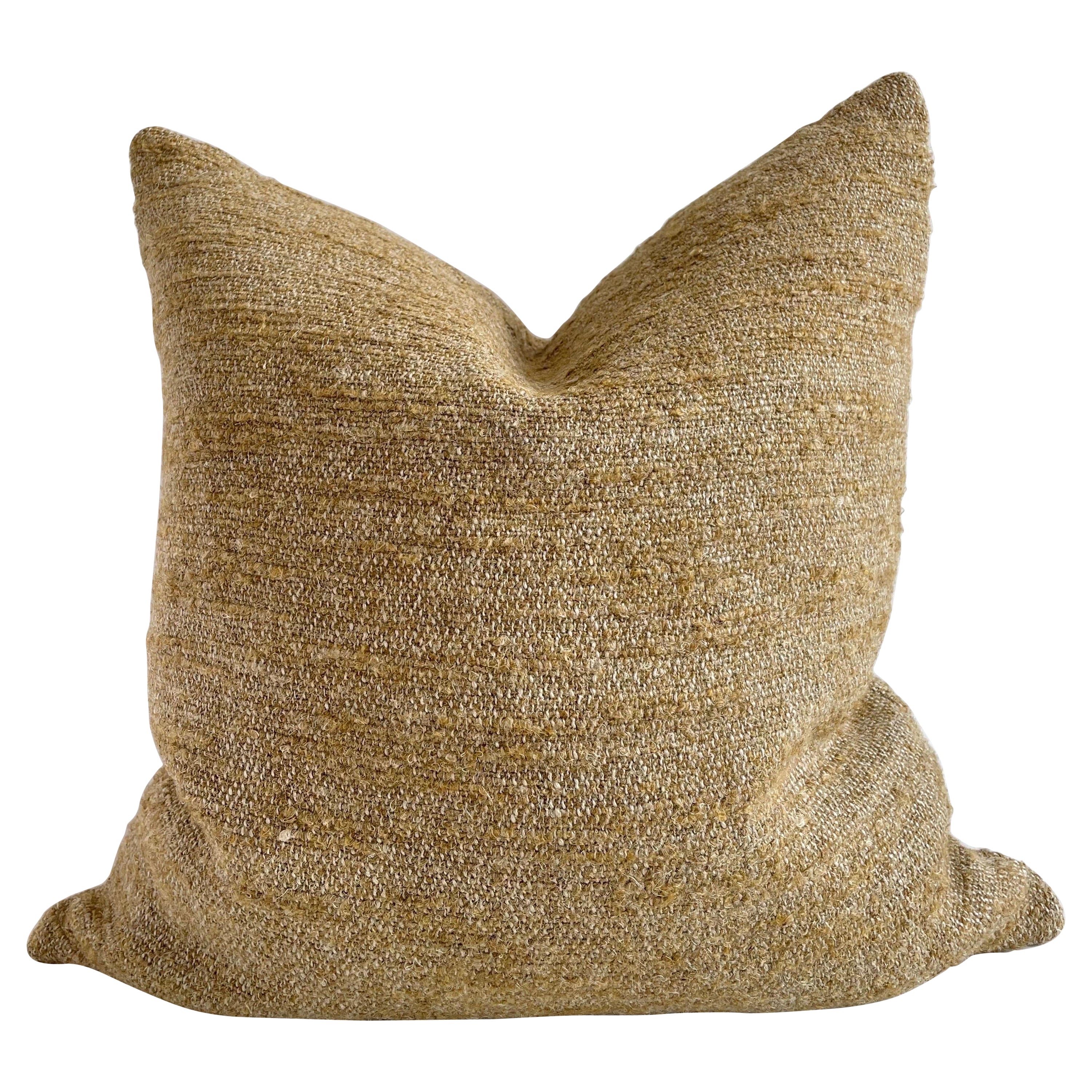 Bloom Home Inc Belgian Linen and Cotton Pillow For Sale