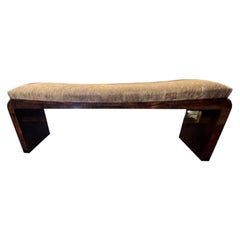 Vintage Art Deco Hungarian Bench