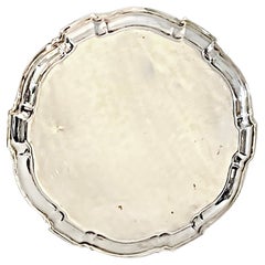 Poole Sterling Silver "Chippendale" Serving Tray, Out of Production