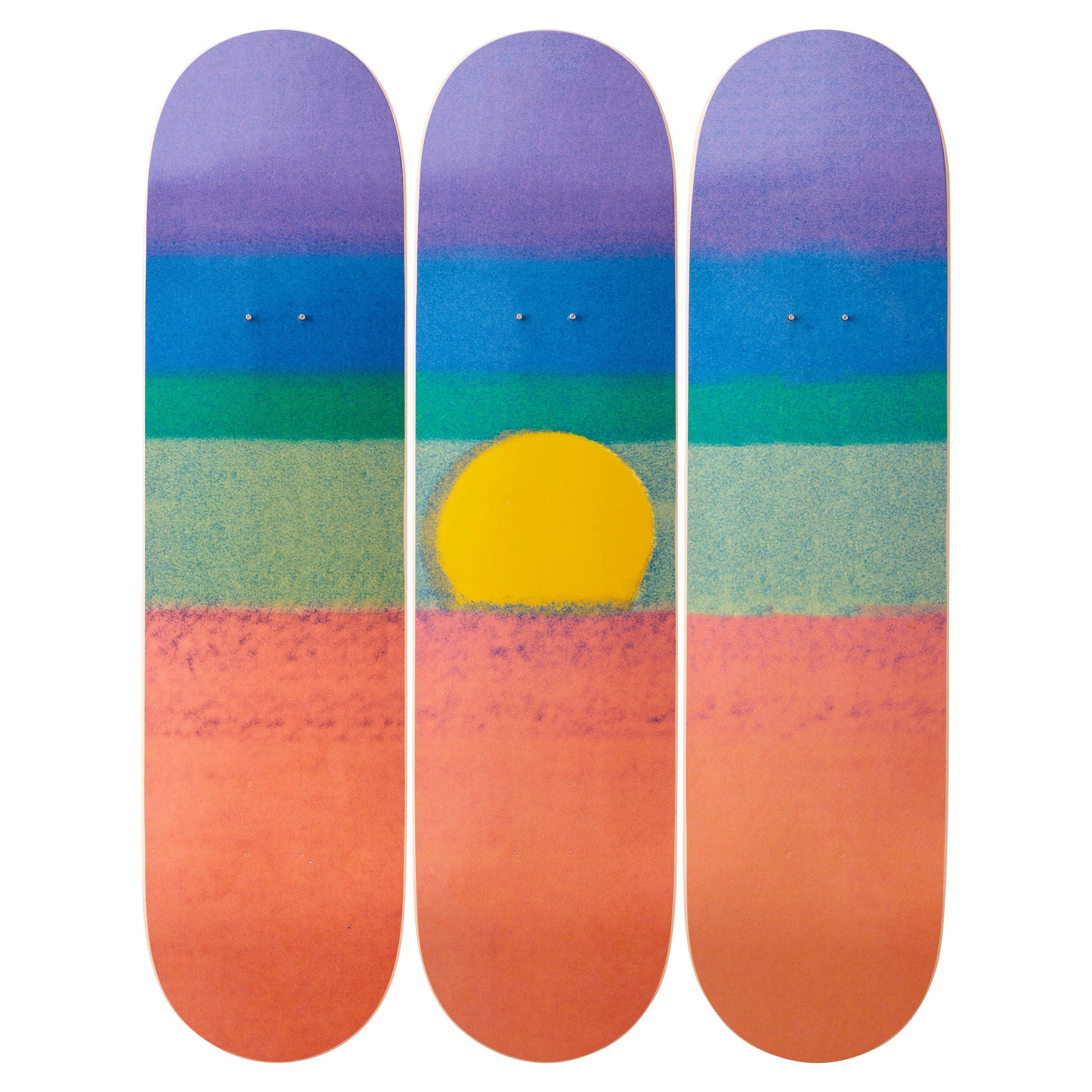 Sunset ‘Orange’ Skateboard Decks After Andy Warhol