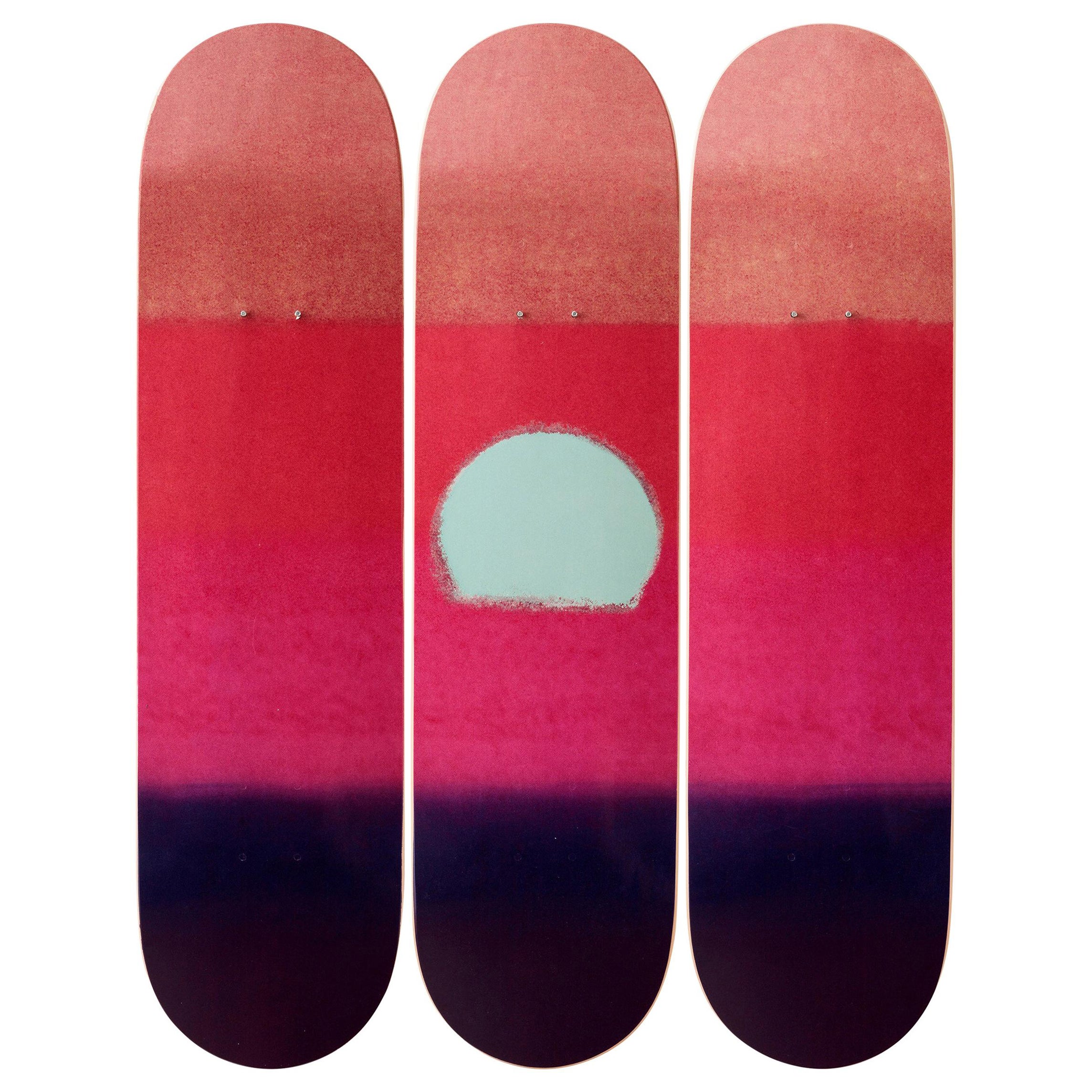 Cubiertas de monopatín Sunset "Púrpura" (after) Andy Warhol