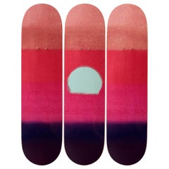 Sunset 'Purple' Skateboard Decks after Andy Warhol