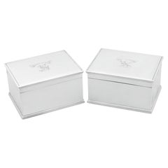 Sterling Silver Boxes, Antique George IV '1823'