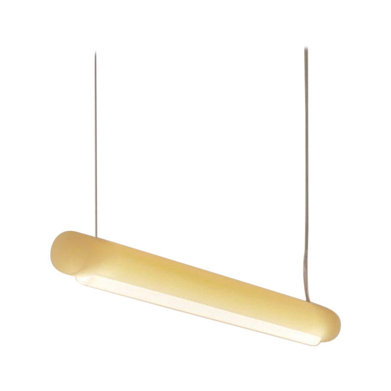 Aura Light Ceiling Pendant Apricot Lamp by Established & Sons For Sale