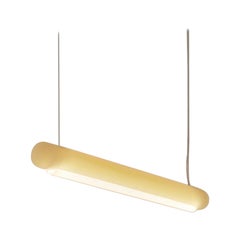 Aura Light Ceiling Pendant Apricot Lamp by Established & Sons