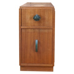 Barschrank mit Flaschenhalter und Spiegel - Art Deco CIRCA 1940 - Frankreich