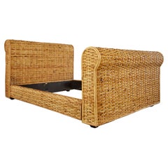 Ralph Lauren Home Collection Gewebtes Rattan-Korbweide-Bett