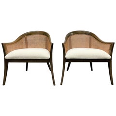 Pair of Harvey Probber Side Chairs in Bouclé