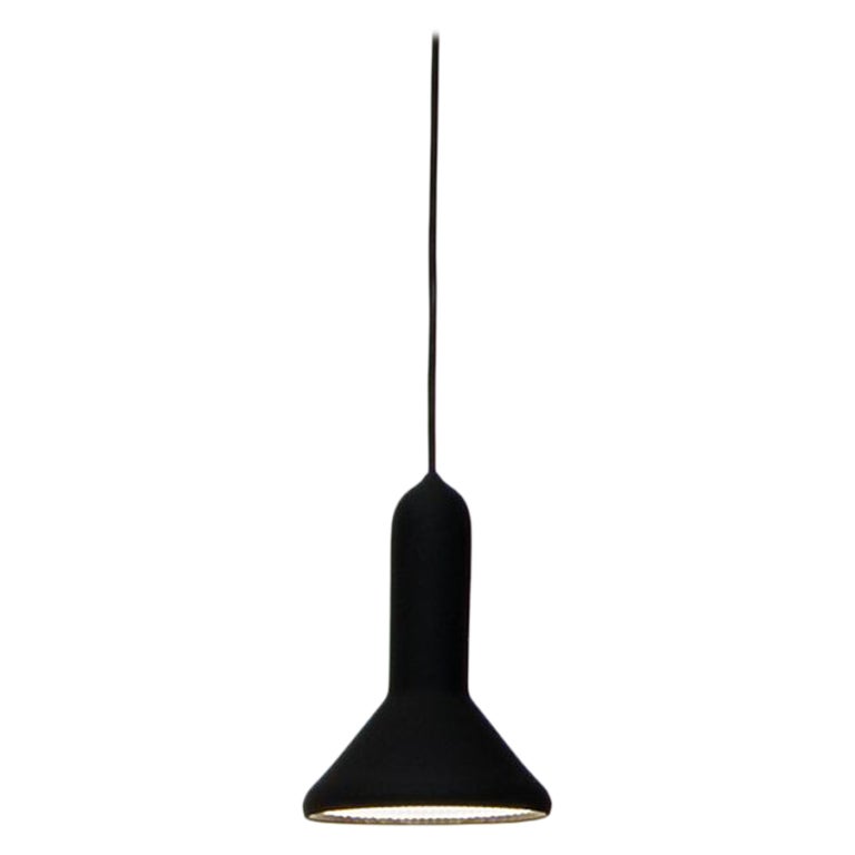 Torch Light Pendant S1 Cone Ø150 Black By Established & Sons Sylvain Willenz For Sale