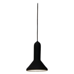 Torch Light Pendant S1 Cone Ø150 Black By Established & Sons Sylvain Willenz