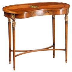 Chippendale-Style Bean-Like Writing Desk