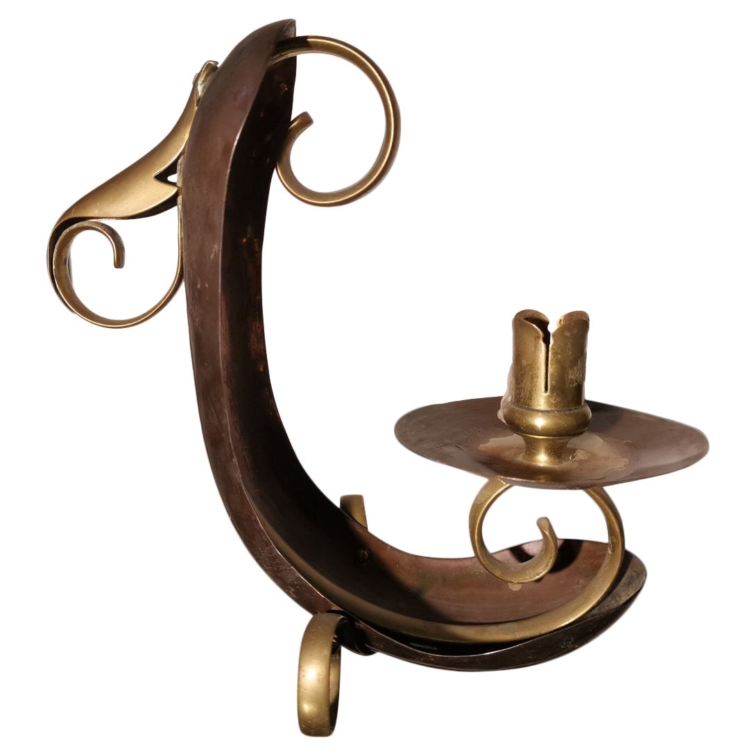 Benham and Froud English Arts and Crafts Copper and Brass Night Light