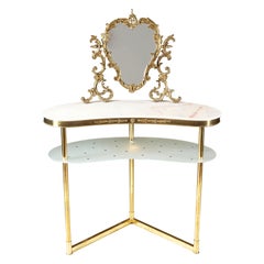1950s Italian Marble Topped Dressing-Table
