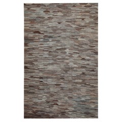 Nazmiyal Collection Modern Flat Weave Rug. Size: 10 ft 9 in x 16 ft 4 in