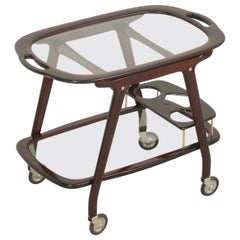 Cesare Lacca Serving Bar Cart, Italy, 1950's