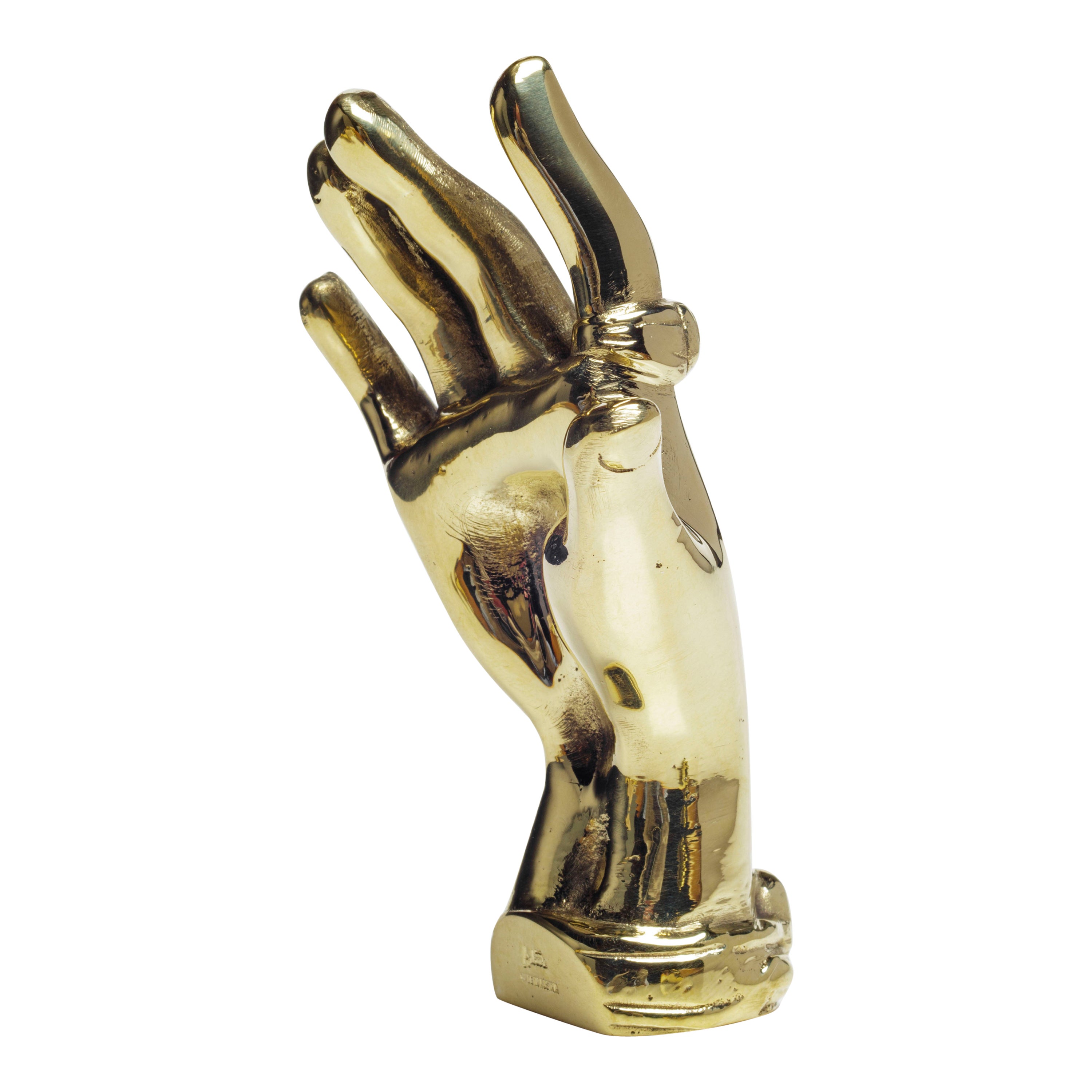 Carl Auböck #5275 Paperweight "Zumbusch Hand", Austria 2022 For Sale