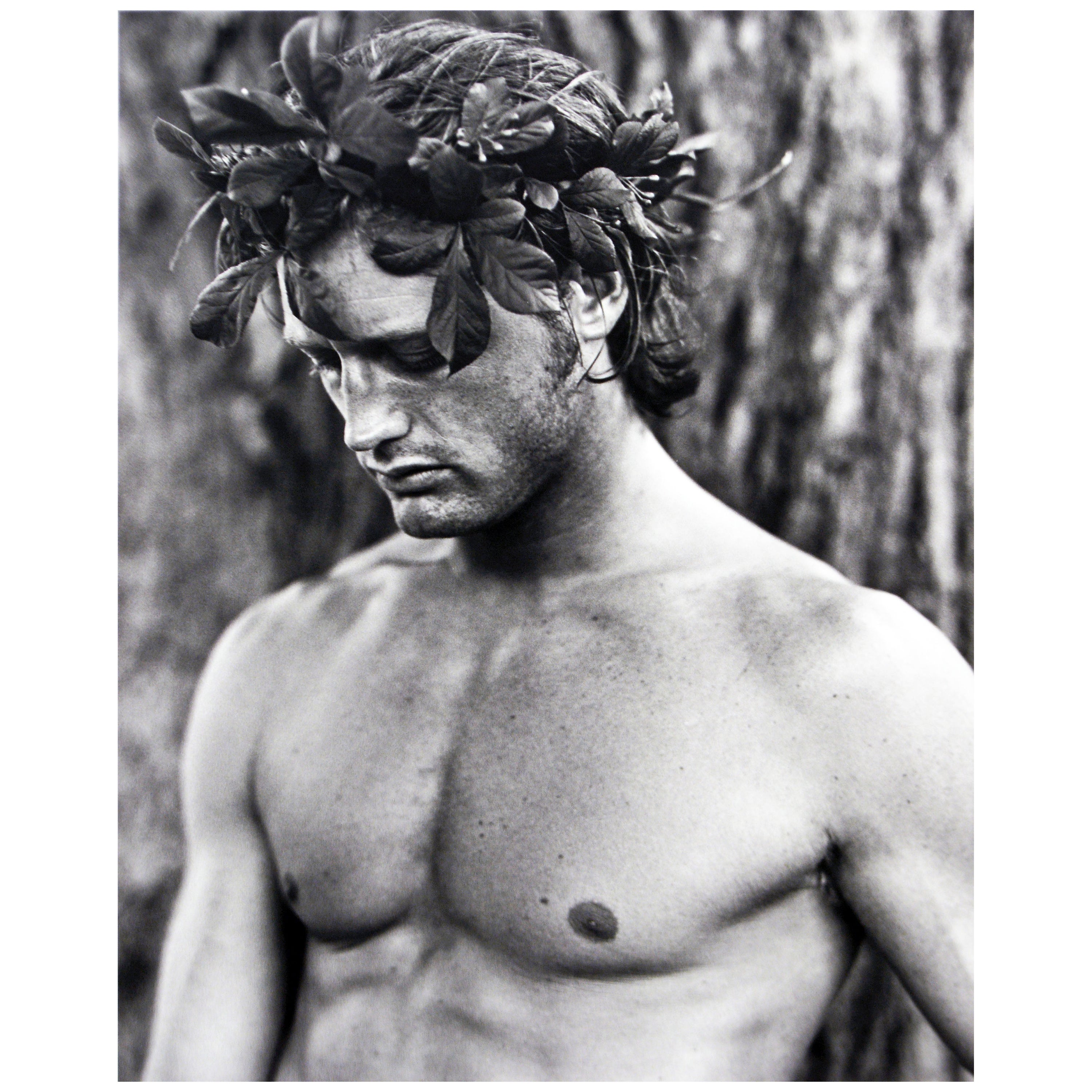 Signed Work by 'Provocateur photographer Kenneth Rothman Zane 'A Modern Bacchus' For Sale