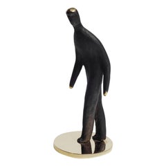 Sculpture "Walking" de Carl Aubck n° 4058, Autriche