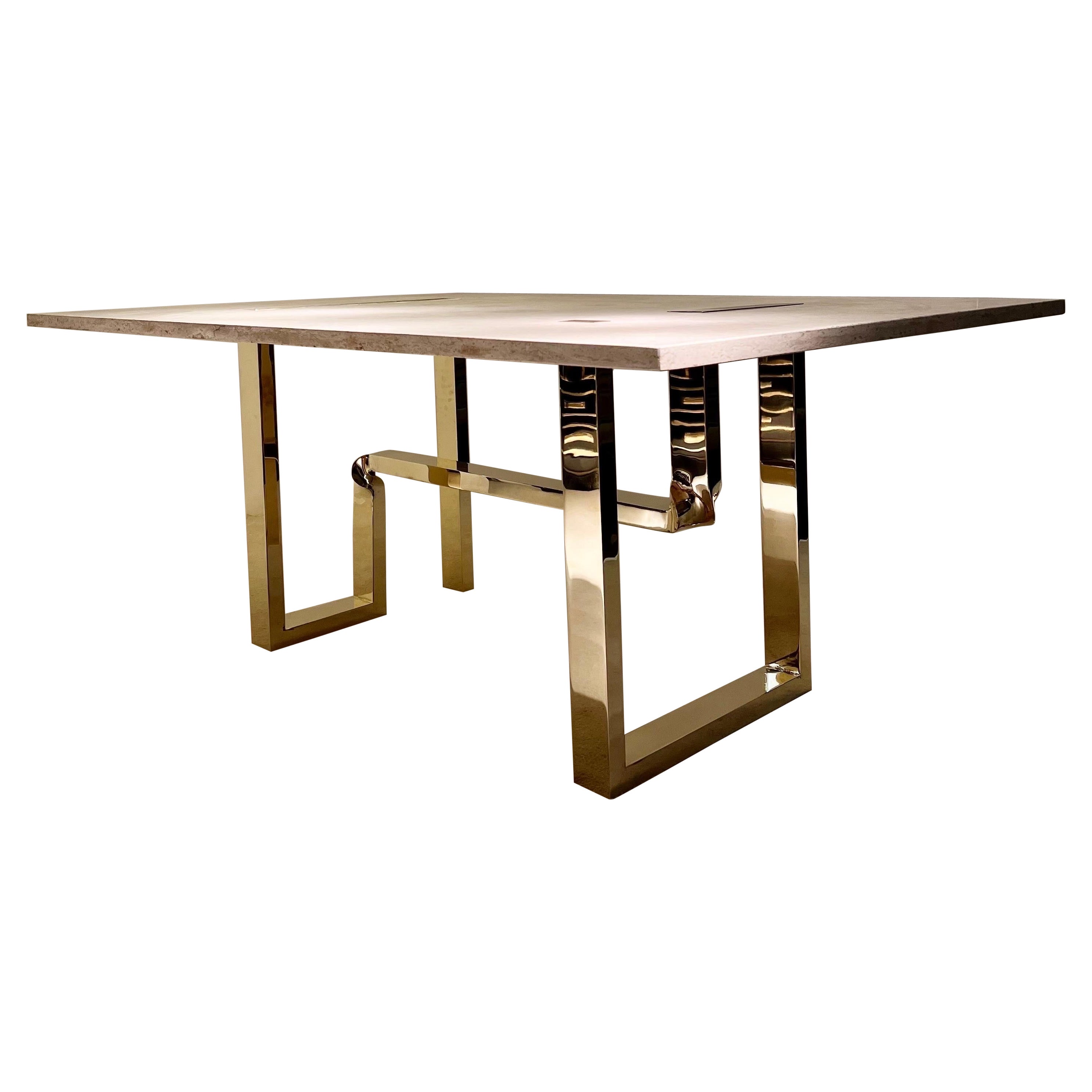 Dinning Table by Alfredo Freda, Italy, 1970's For Sale