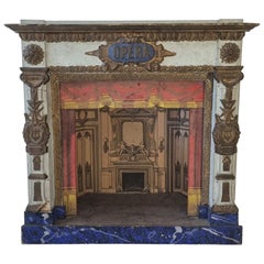  Late 19th century French Puppet Opera Theater