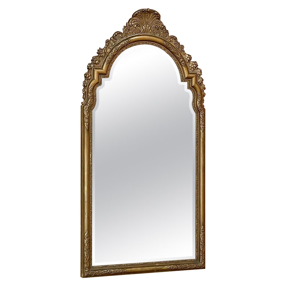 Vintage Italian Rococo Lighted Vanity Mirror at 1stDibs