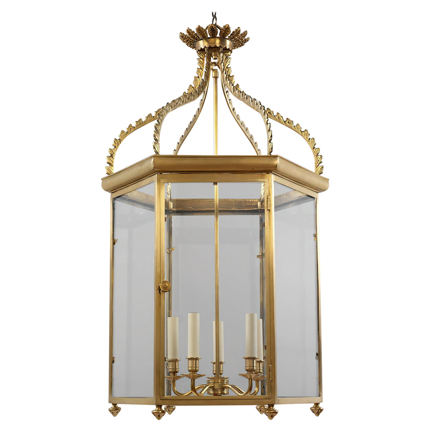 Regency Hall Lantern, Large For Sale