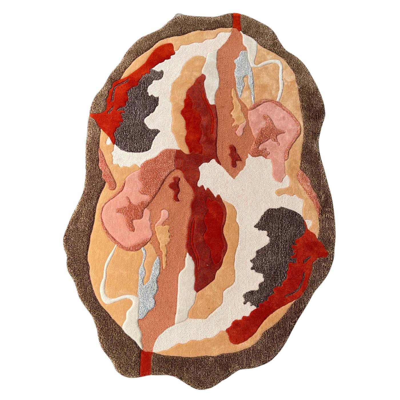 Contemporary Irregular Abstract Shape Hand Tufted Rug by RAG Home For ...