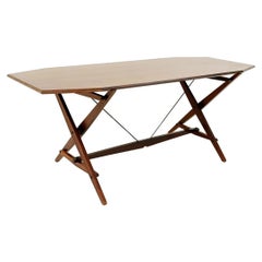 Mid-Century Modern TL2 Cavalletto Desk/Dining Table by Franco Albini for Poggi