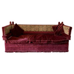 Vintage 20th Century English Knoll Sofa