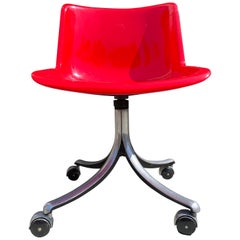 Vintage Osvaldo Borsani Tecno Modus Desk Chair 