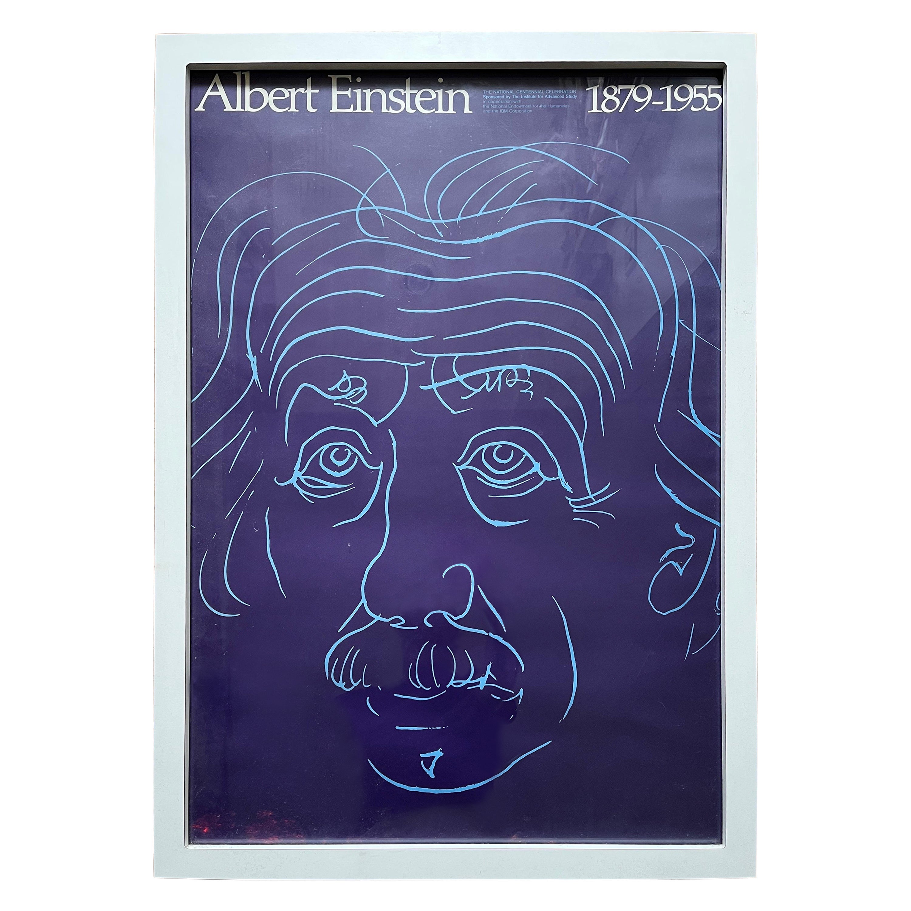 Affiche Albert Einstein, célébration du 100e anniversaire, 2005 en vente