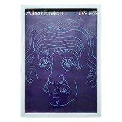 Affiche Albert Einstein, célébration du 100e anniversaire, 2005