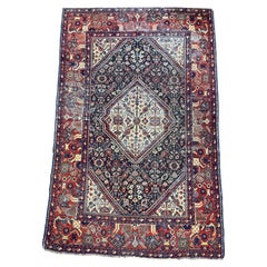 Antique Persian Mahal Rug circa 1900