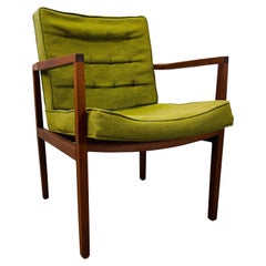 1960s Knoll Walnut Wood Arm Chair