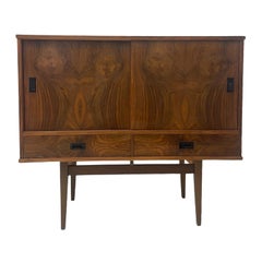 Vintage Mid-Century Modern Credenza Cabinet Storage Italian Design 