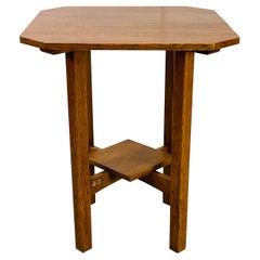 L. & J. G. Stickley Clip Corner Lamp Table