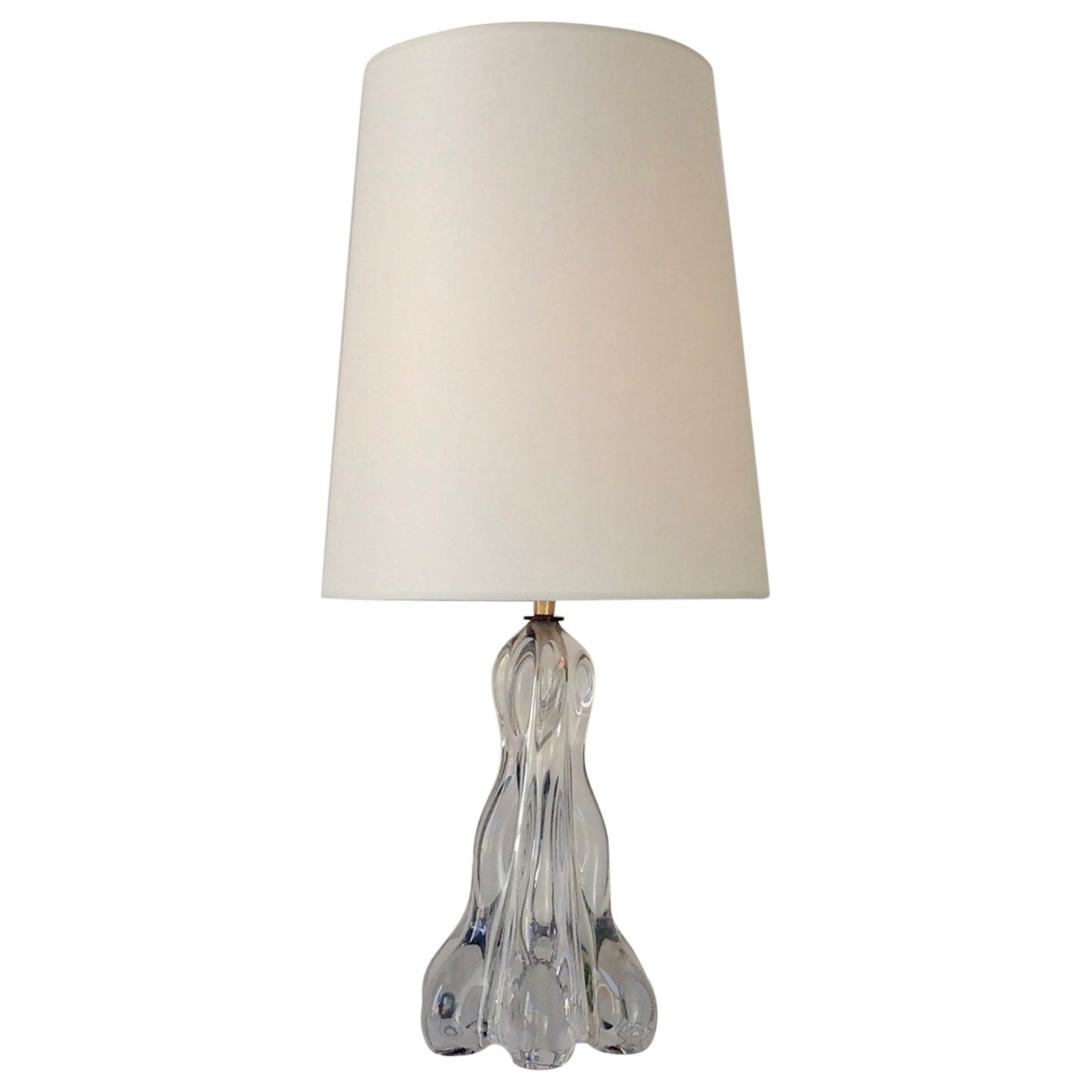 Large Murano Glass Table Lamp For Sale at 1stDibs