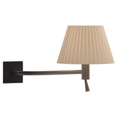 E17 Pleated Wall Lamp Exclusive Handmade in Italy