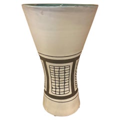 "Diabolo" Ceramic Vase by Roger Capron, Vallauris, France, 1960s